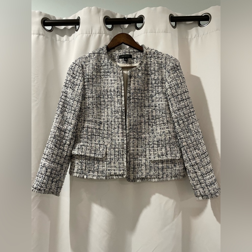 Ann Taylor multicolor Tweed Blazer